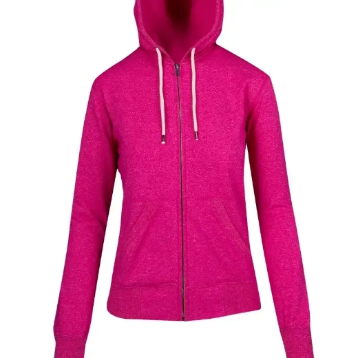 Picture of RAMO, Ladies Heather Zip Hoodie